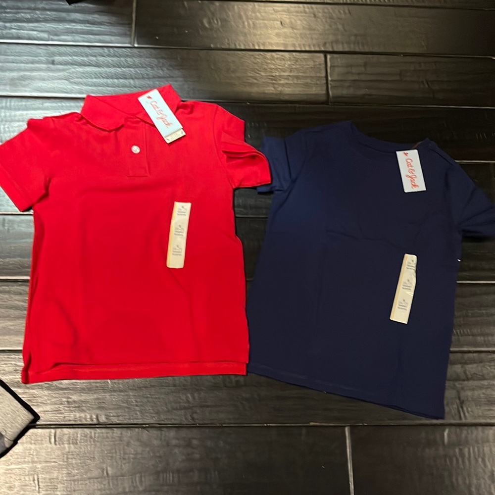 NWT Cat and Jack school shirts